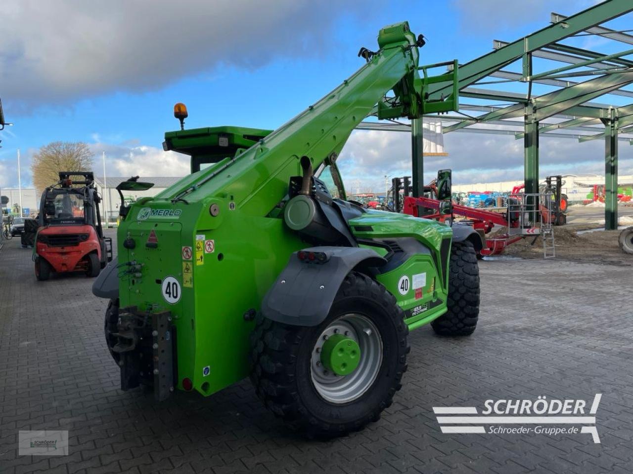 Teleskoplader vrste Merlo TF 65.9 TCS - 170 CVTRONIC, Gebrauchtmaschine v Wildeshausen (Slika 12)