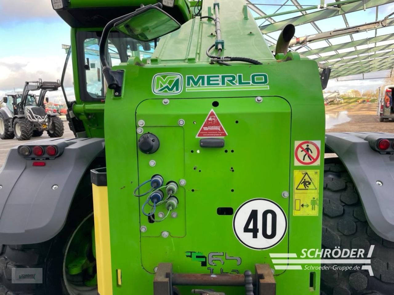 Teleskoplader vrste Merlo TF 65.9 TCS - 170 CVTRONIC, Gebrauchtmaschine v Wildeshausen (Slika 17)