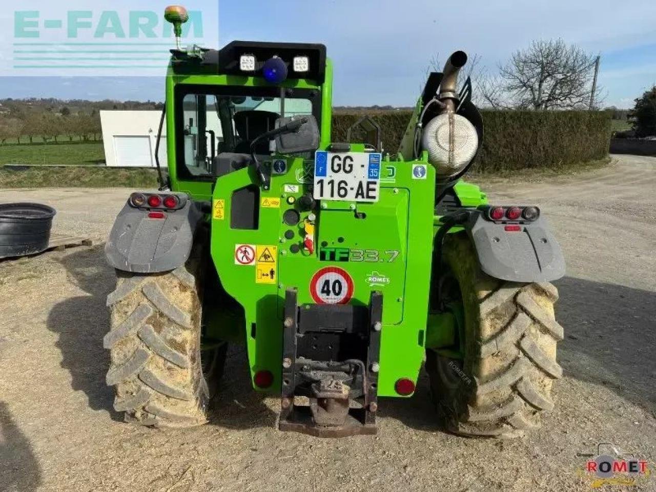 Teleskoplader of the type Merlo tf33-7-115, Gebrauchtmaschine in GENNES-SUR-GLAIZE (Picture 7)