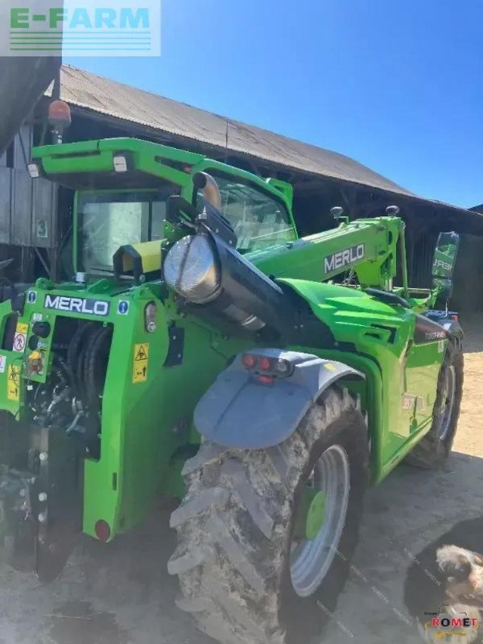 Teleskoplader del tipo Merlo tf35-7-140-cs, Gebrauchtmaschine In GENNES-SUR-GLAIZE (Immagine 11)