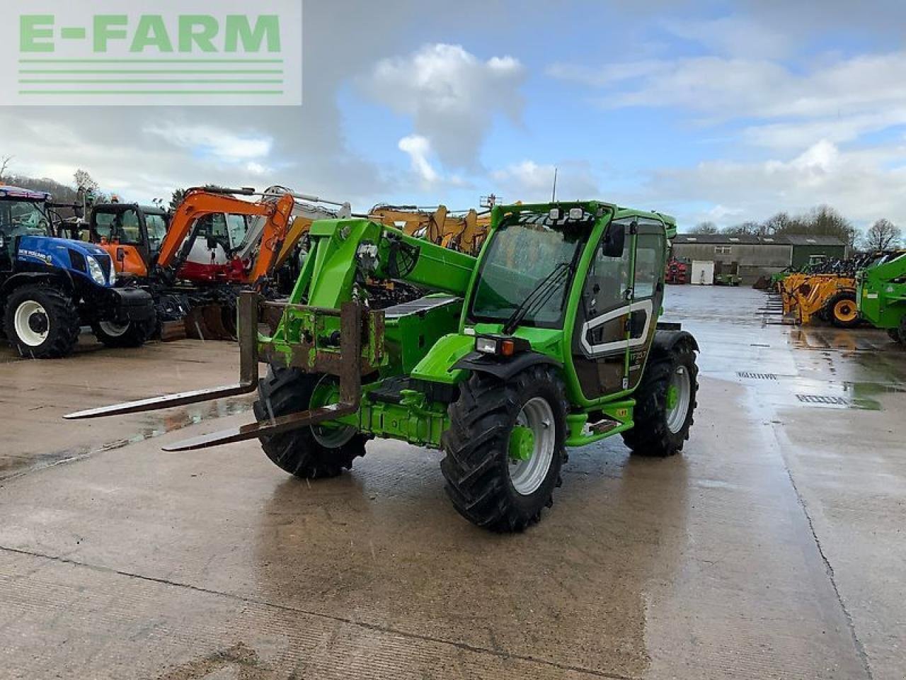 Teleskoplader of the type Merlo tf35.7cs-115 turbo farmer telehandler (st25064), Gebrauchtmaschine in SHAFTESBURY (Picture 8)