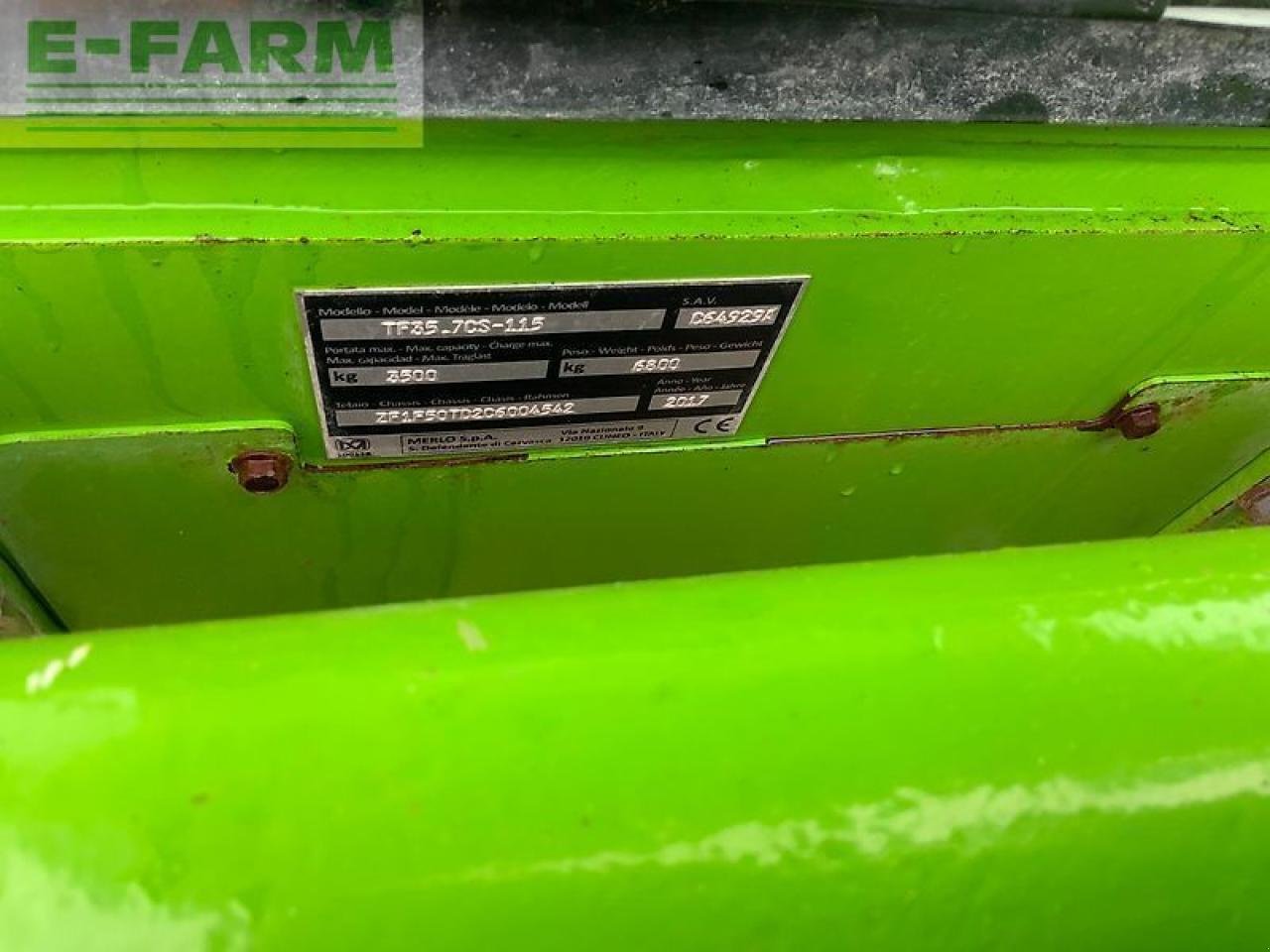 Teleskoplader of the type Merlo tf35.7cs-115 turbo farmer telehandler (st25064), Gebrauchtmaschine in SHAFTESBURY (Picture 17)