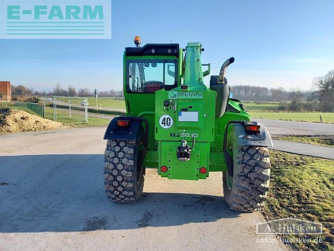 Teleskoplader typu Merlo tf38.10 tt-140, Gebrauchtmaschine v ROSENDAHL (Obrázek 7)