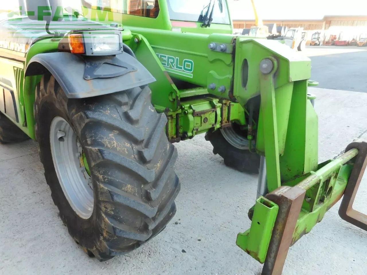 Teleskoplader типа Merlo tf38.7-120 40km/h ( 3,8t - 7m ), Gebrauchtmaschine в ST. NIKOLAI/DR. (Фотография 13)