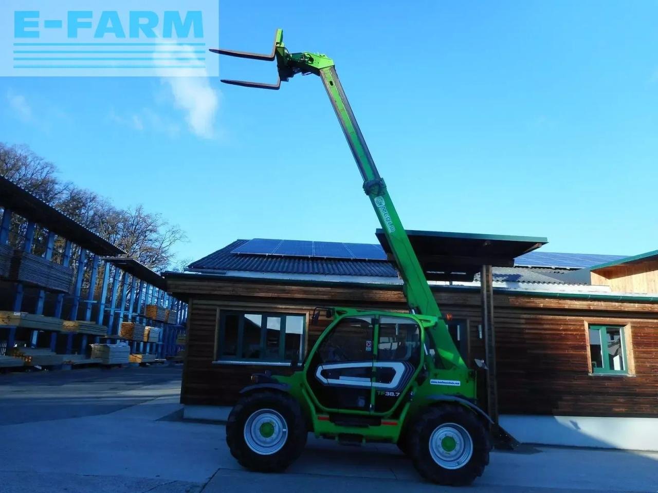 Teleskoplader типа Merlo tf38.7-120 40km/h ( 3,8t - 7m ), Gebrauchtmaschine в ST. NIKOLAI/DR. (Фотография 19)