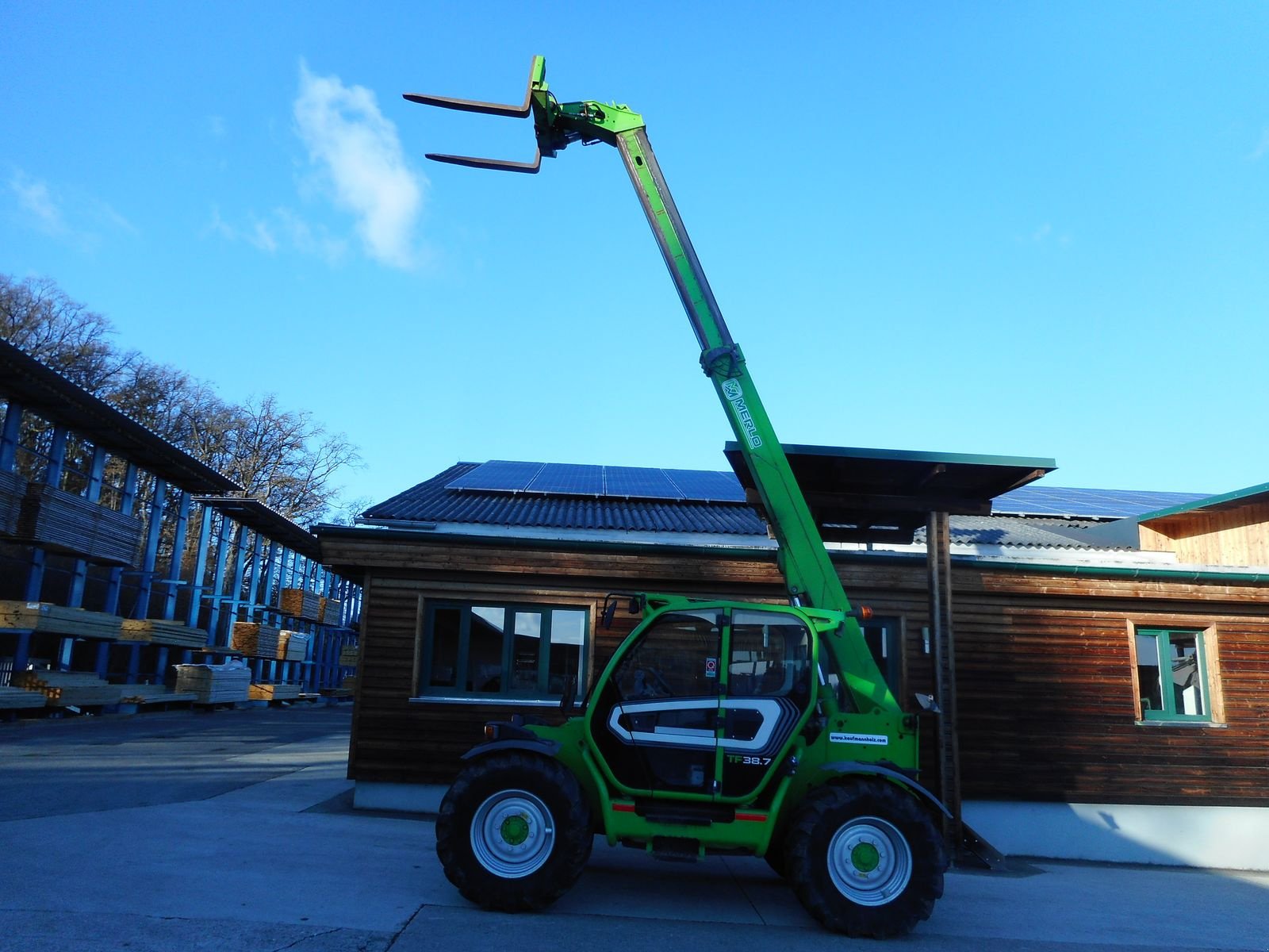 Teleskoplader des Typs Merlo TF38.7-120 40km/h ( 3,8t - 7m ), Gebrauchtmaschine in St. Nikolai ob Draßling (Bild 19)