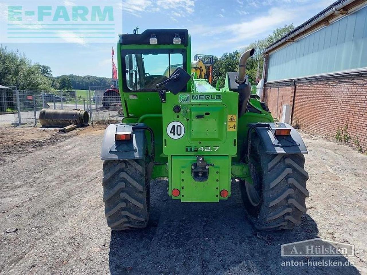 Teleskoplader des Typs Merlo tf42.7-140, Gebrauchtmaschine in ROSENDAHL (Bild 4)