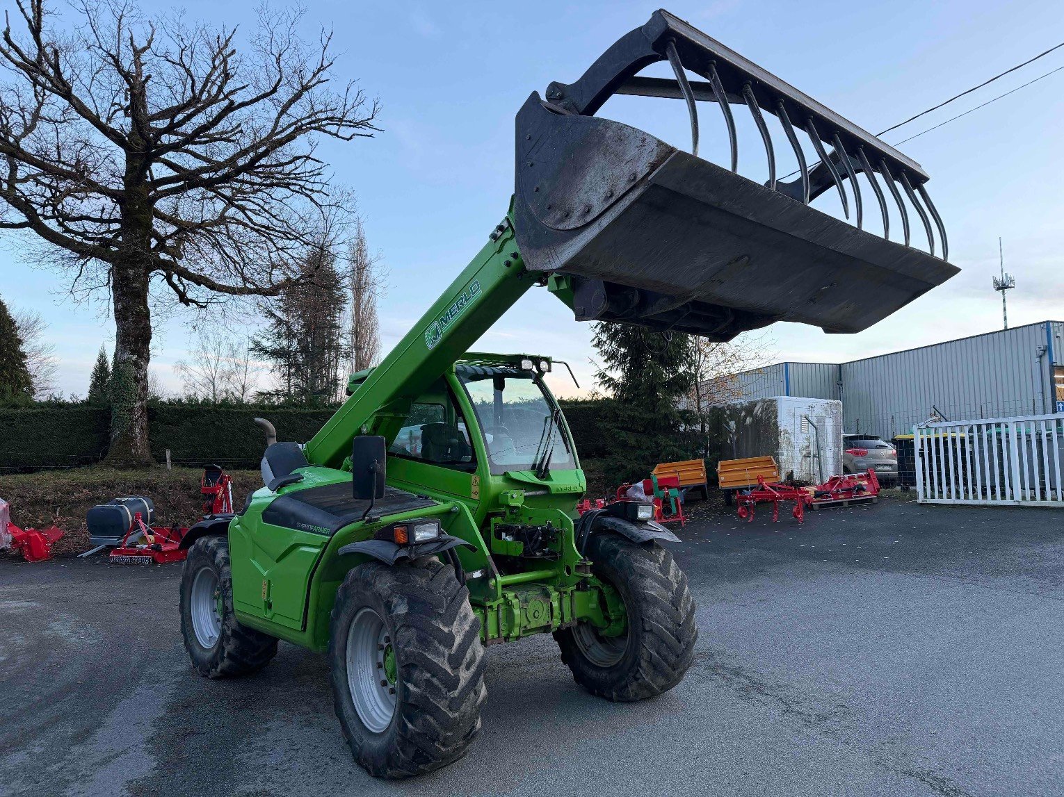 Teleskoplader типа Merlo TF42.7CS-140, Gebrauchtmaschine в LA SOUTERRAINE (Фотография 4)