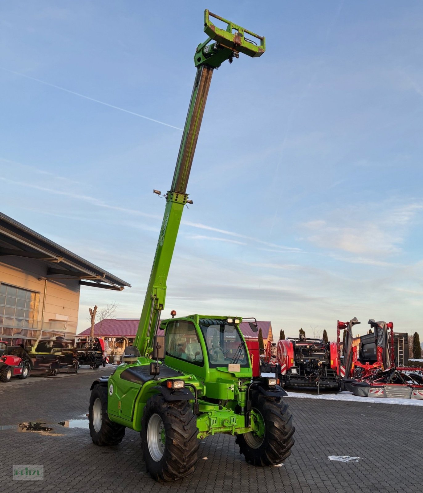 Teleskoplader от тип Merlo TF42.7TT-140, Gebrauchtmaschine в Bruckmühl (Снимка 4)