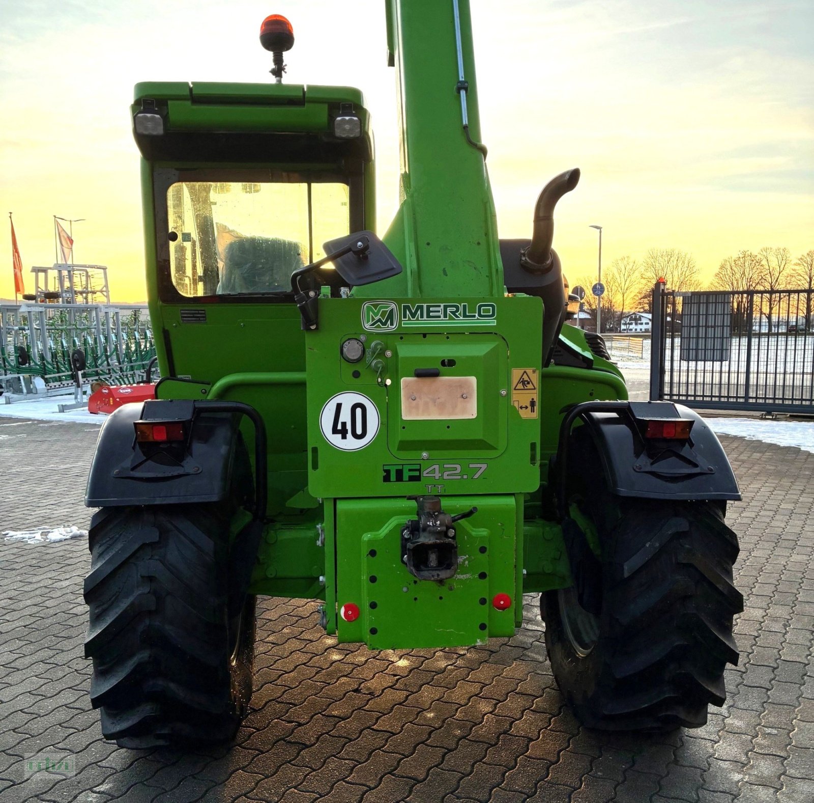 Teleskoplader от тип Merlo TF42.7TT-140, Gebrauchtmaschine в Bruckmühl (Снимка 8)