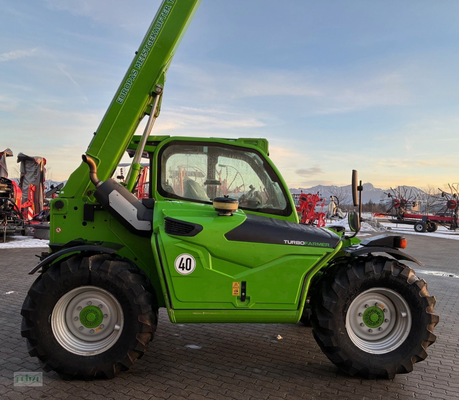 Teleskoplader от тип Merlo TF42.7TT-140, Gebrauchtmaschine в Bruckmühl (Снимка 9)