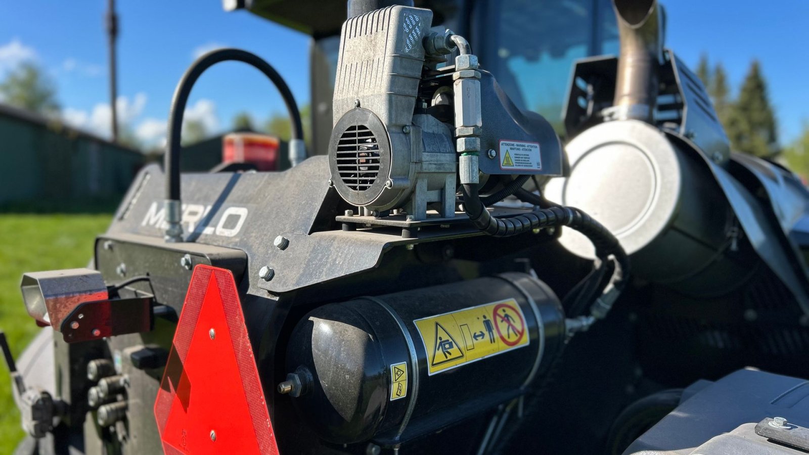 Teleskoplader typu Merlo TF50.80 T CS-170-CVTRONIC-HF Teleskoplæssere, Gebrauchtmaschine v Ringsted (Obrázek 3)