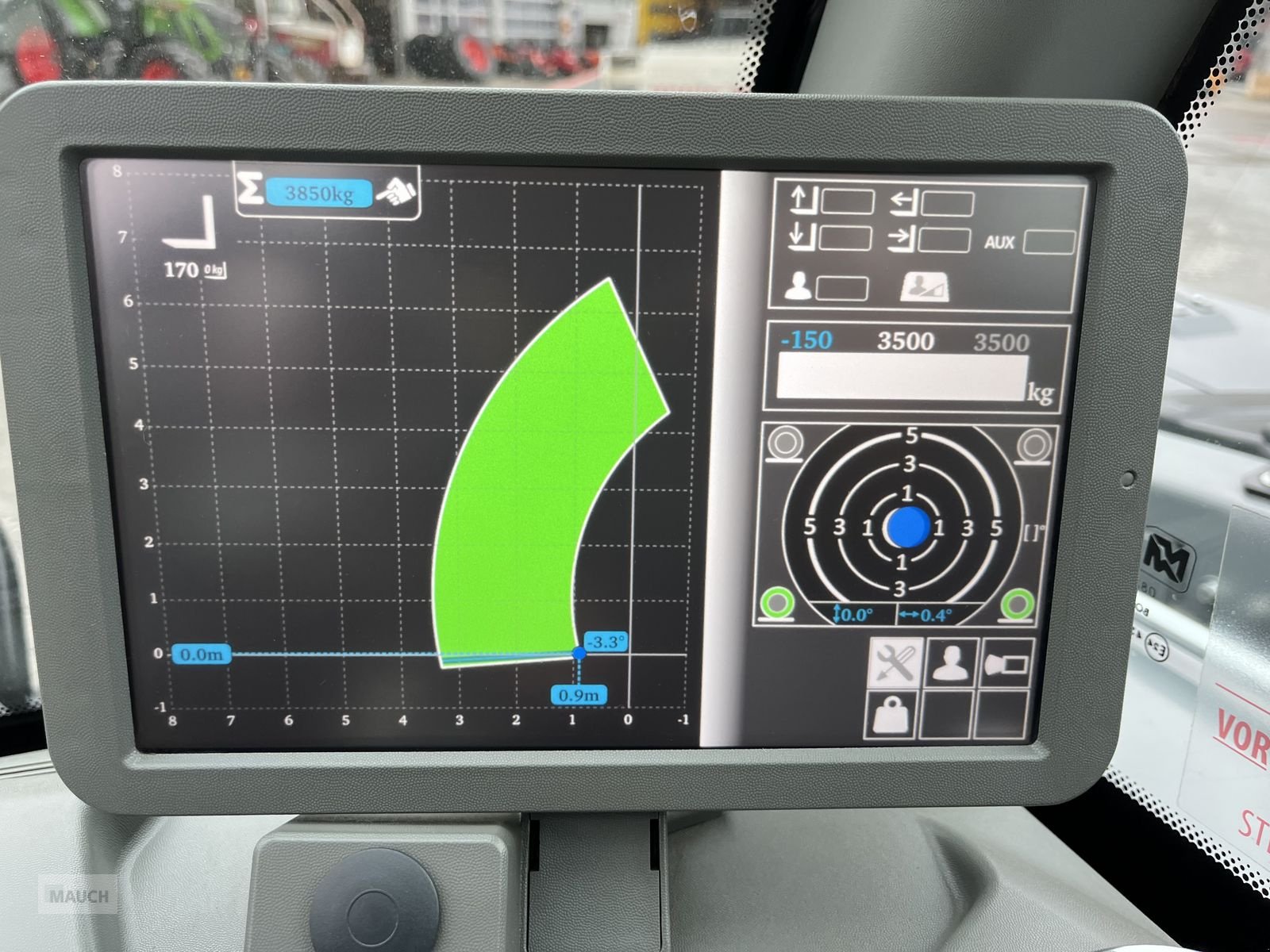 Teleskoplader tip Merlo Turbofarmer 35.7 CS-140 Druckluftbremse 40km/h, Gebrauchtmaschine in Burgkirchen (Poză 13)