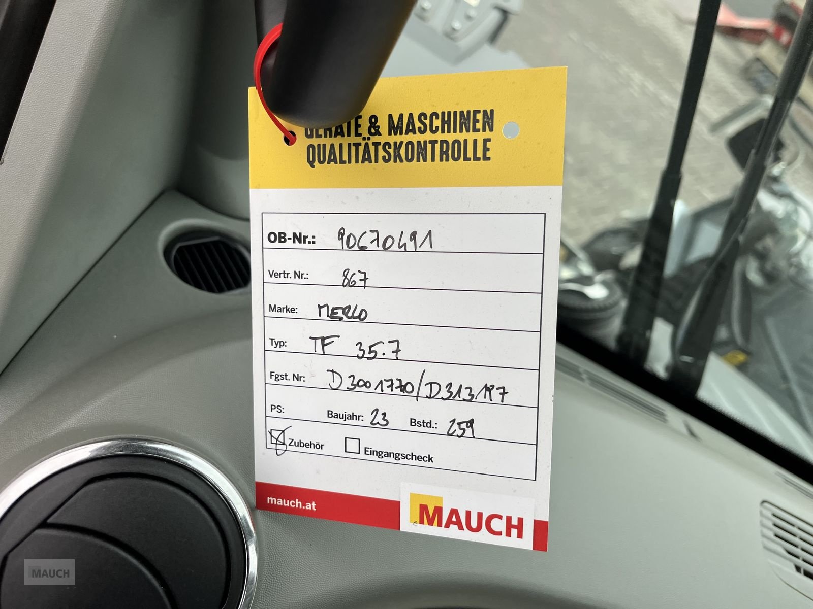 Teleskoplader tip Merlo Turbofarmer 35.7 CS-140 Druckluftbremse 40km/h, Gebrauchtmaschine in Burgkirchen (Poză 17)