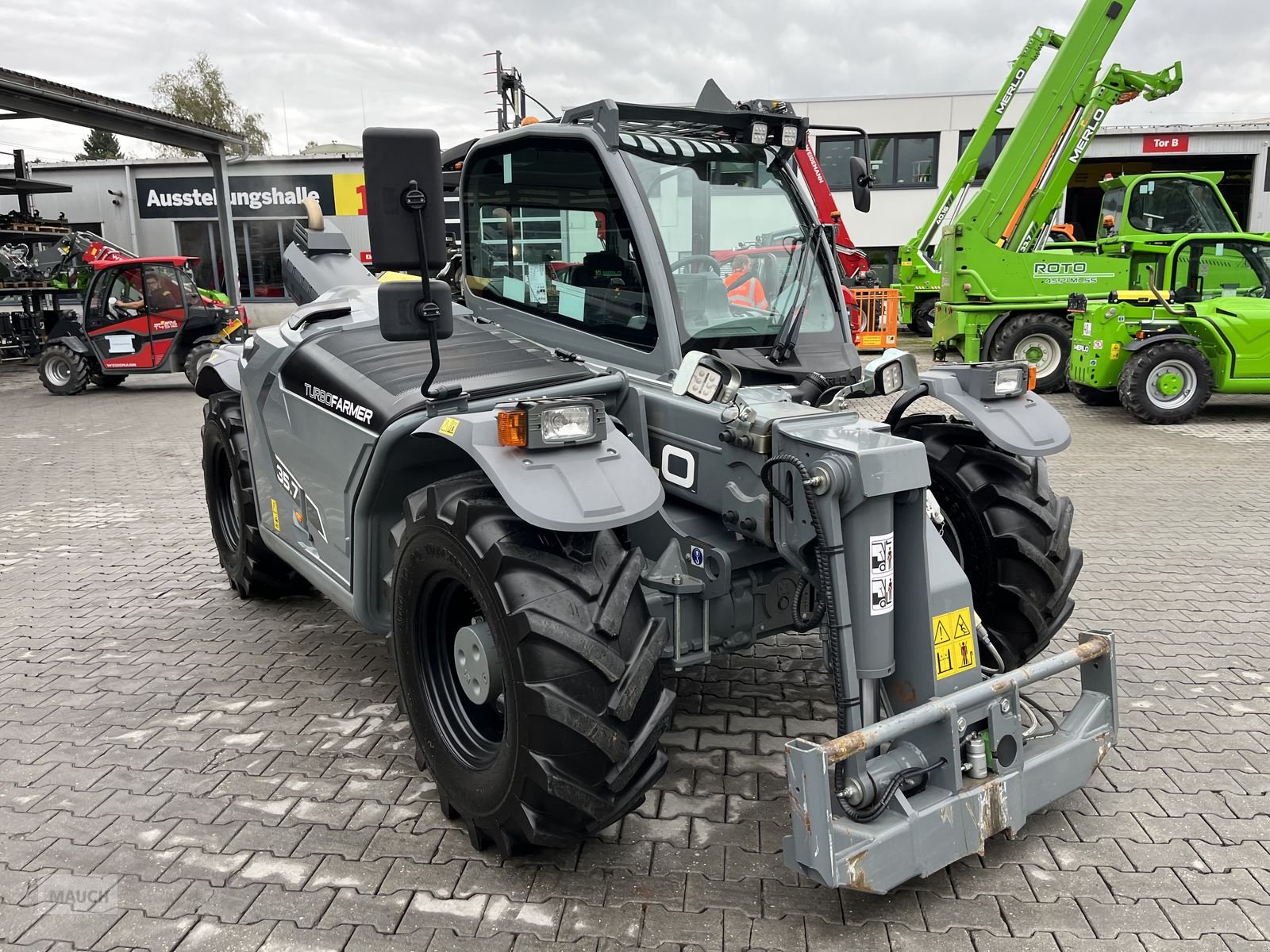 Teleskoplader tip Merlo Turbofarmer 35.7 CS-140 Druckluftbremse 40km/h, Gebrauchtmaschine in Burgkirchen (Poză 9)