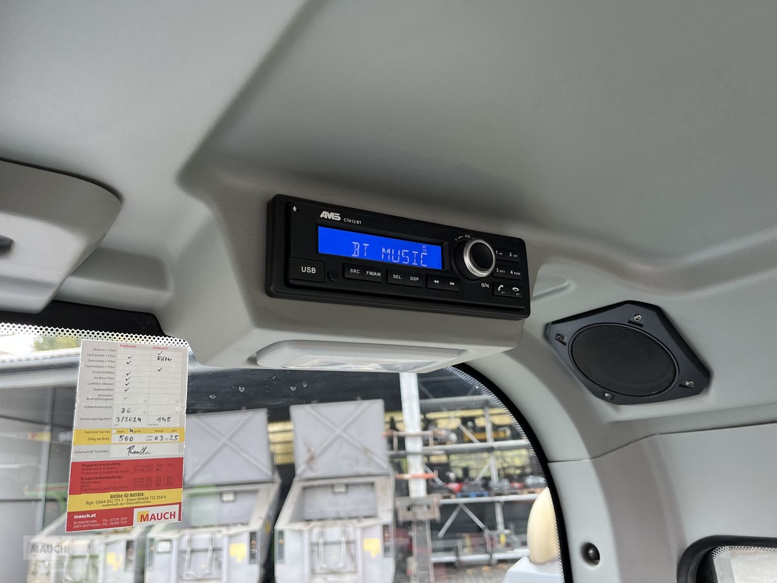 Teleskoplader tip Merlo Turbofarmer 35.7 CS-140 Druckluftbremse 40km/h, Gebrauchtmaschine in Burgkirchen (Poză 28)