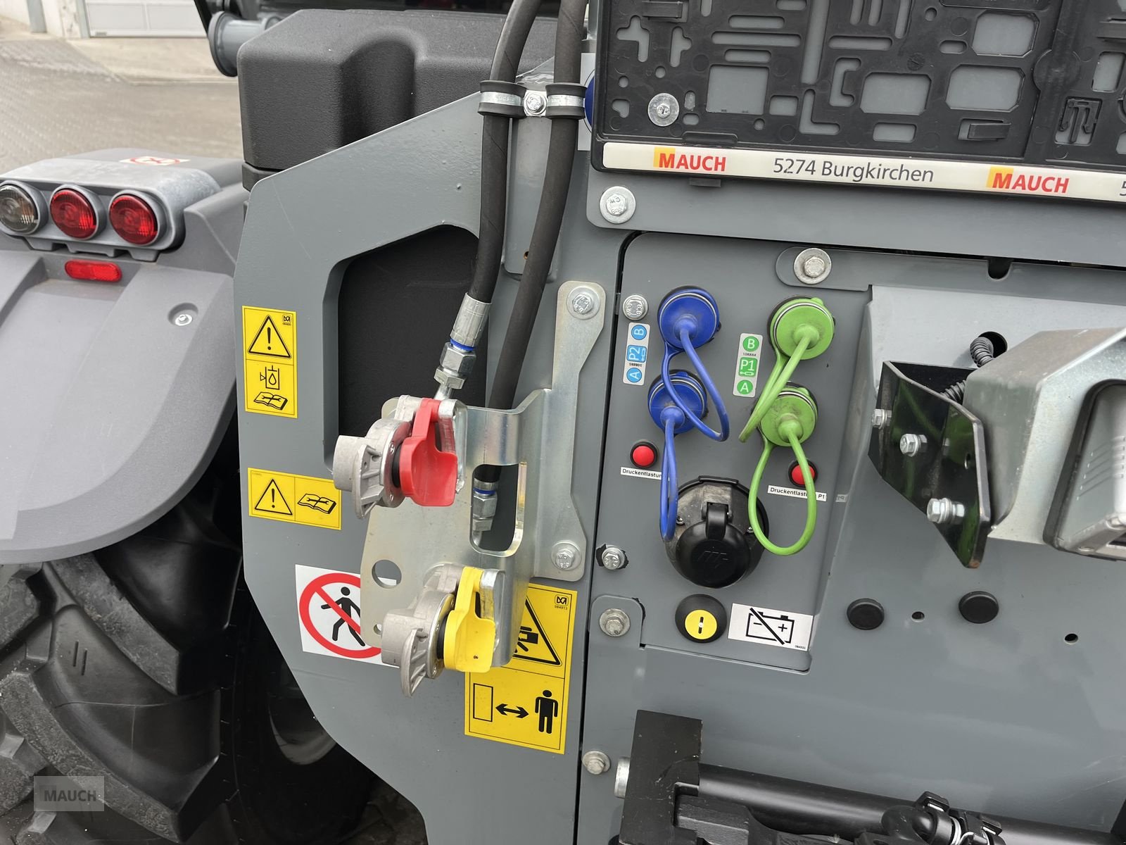 Teleskoplader tip Merlo Turbofarmer 35.7 CS-140 Druckluftbremse 40km/h, Gebrauchtmaschine in Burgkirchen (Poză 26)