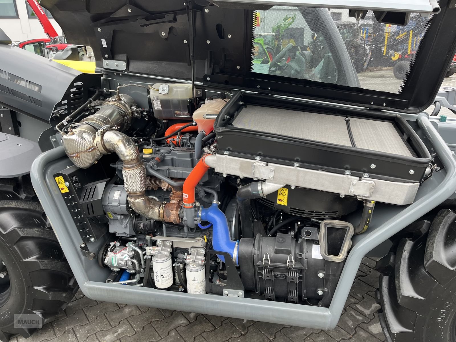 Teleskoplader tip Merlo Turbofarmer 35.7 CS-140 Druckluftbremse 40km/h, Gebrauchtmaschine in Burgkirchen (Poză 20)