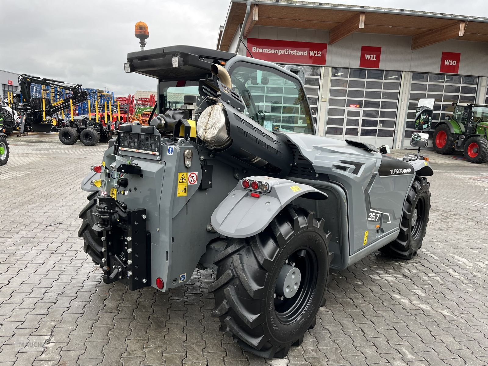 Teleskoplader tip Merlo Turbofarmer 35.7 CS-140 Druckluftbremse 40km/h, Gebrauchtmaschine in Burgkirchen (Poză 23)