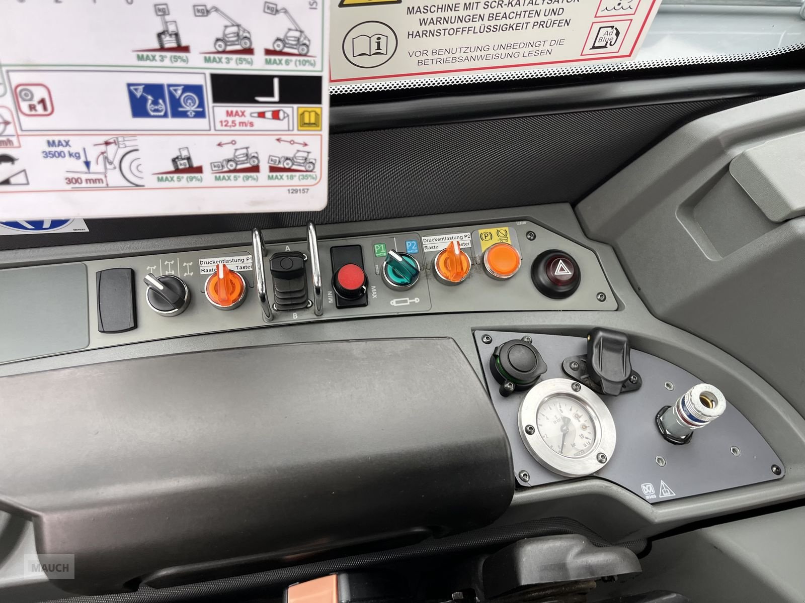 Teleskoplader tip Merlo Turbofarmer 35.7 CS-140 Druckluftbremse 40km/h, Gebrauchtmaschine in Burgkirchen (Poză 15)