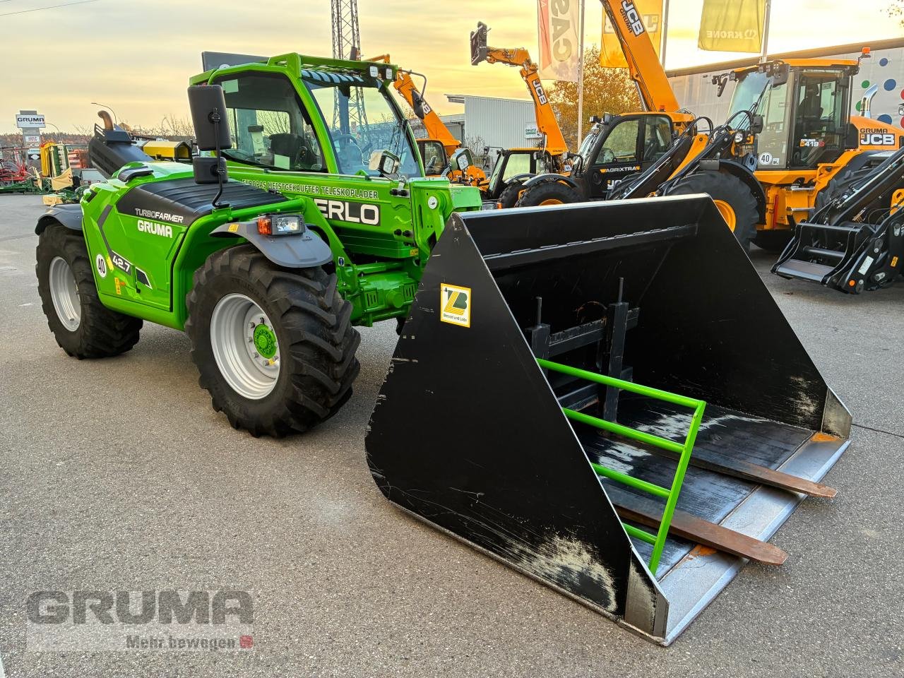 Teleskoplader des Typs Merlo Turbofarmer 42.7-145, Gebrauchtmaschine in Friedberg-Derching (Bild 3)