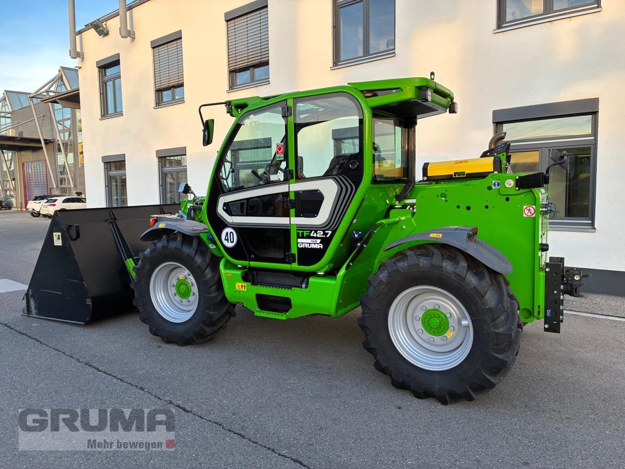 Teleskoplader des Typs Merlo Turbofarmer 42.7-145, Gebrauchtmaschine in Friedberg-Derching (Bild 7)
