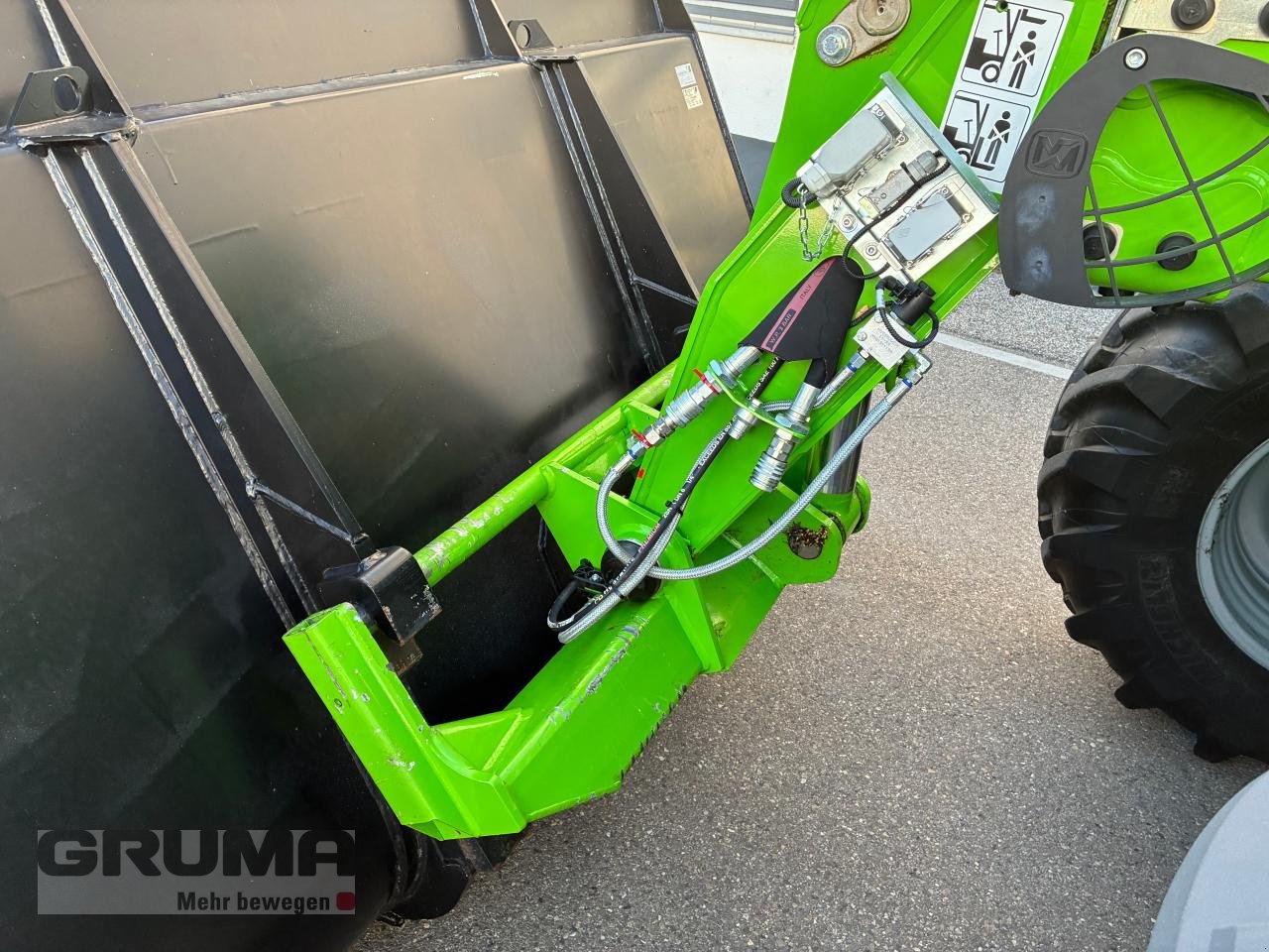 Teleskoplader des Typs Merlo Turbofarmer 42.7-145, Gebrauchtmaschine in Friedberg-Derching (Bild 9)