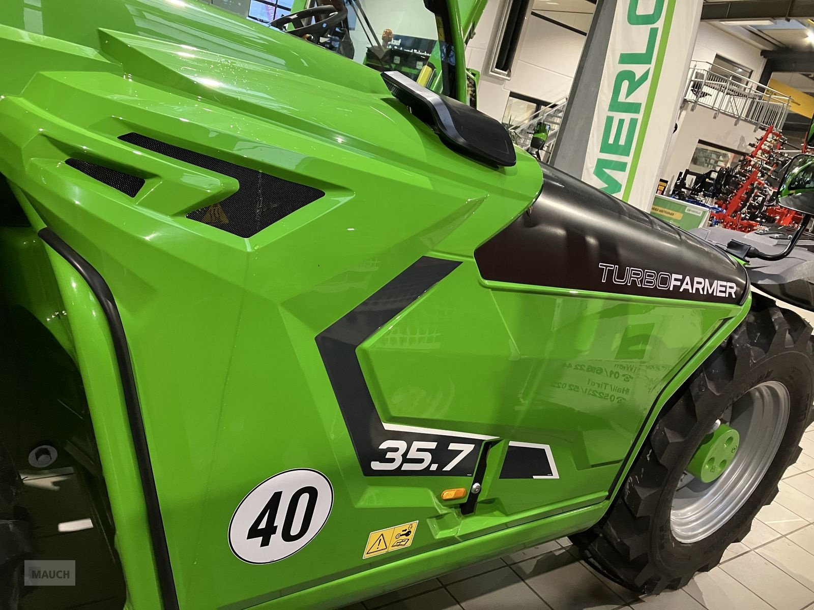 Teleskoplader tip Merlo Turbofarmer TF 35.7, Neumaschine in Burgkirchen (Poză 4)