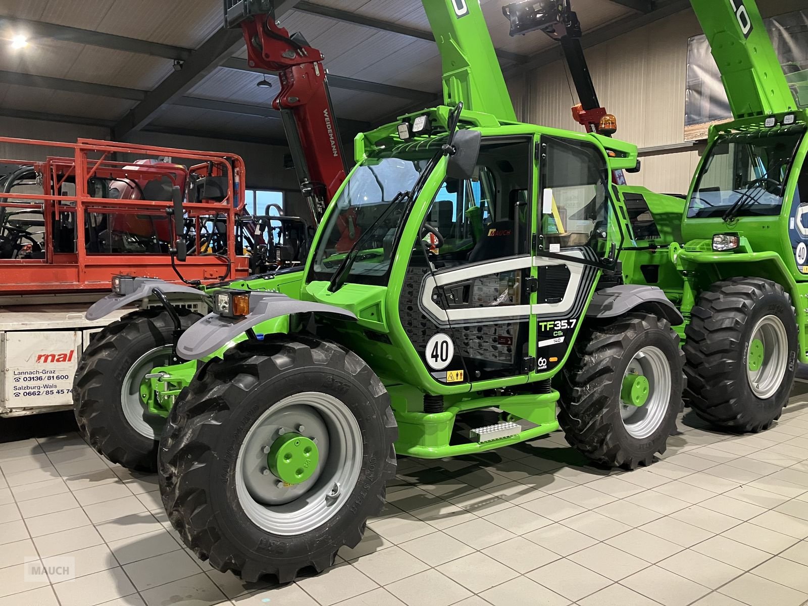 Teleskoplader tip Merlo Turbofarmer TF 35.7, Neumaschine in Burgkirchen (Poză 8)