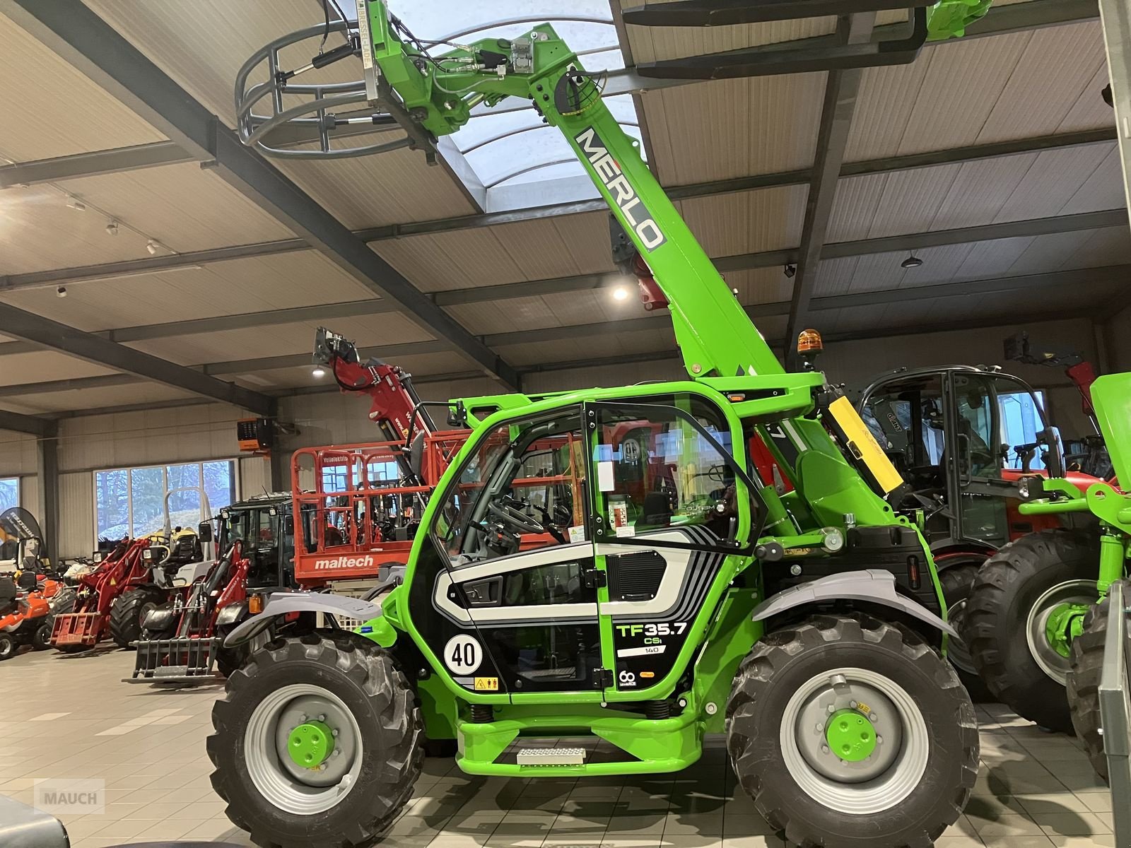 Teleskoplader tip Merlo Turbofarmer TF 35.7, Neumaschine in Burgkirchen (Poză 7)