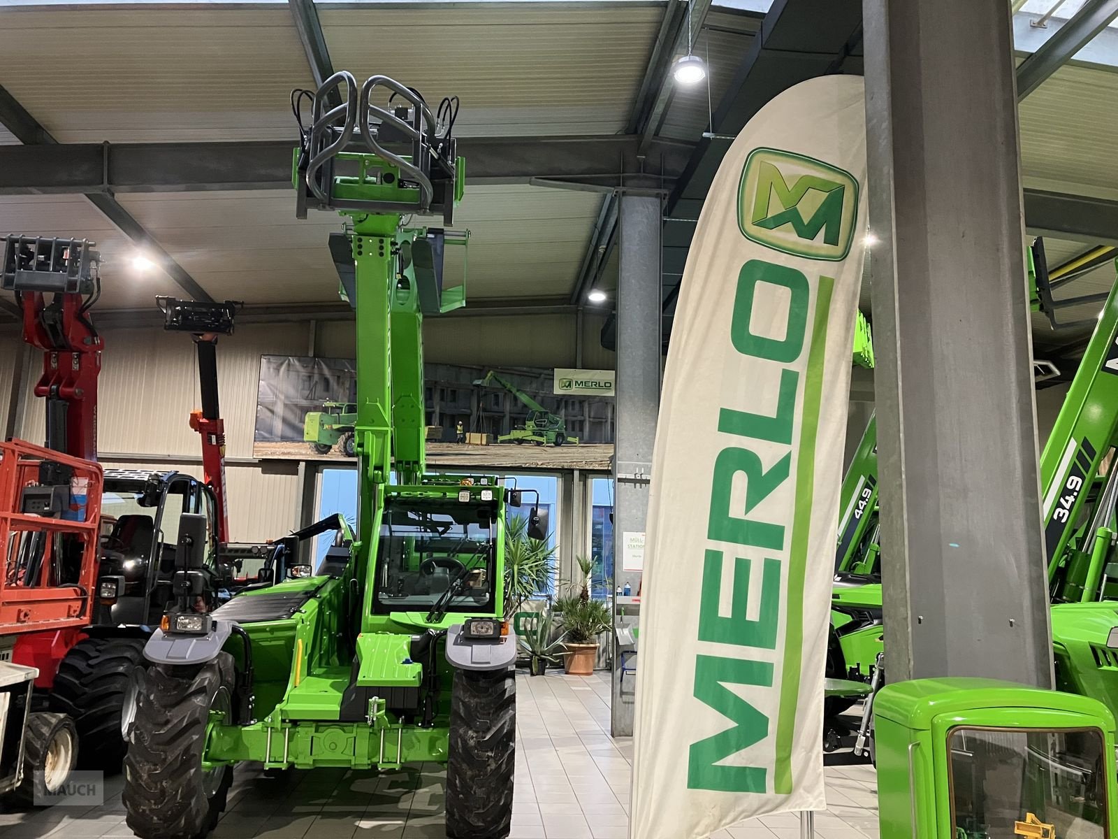 Teleskoplader tip Merlo Turbofarmer TF 35.7, Neumaschine in Burgkirchen (Poză 2)