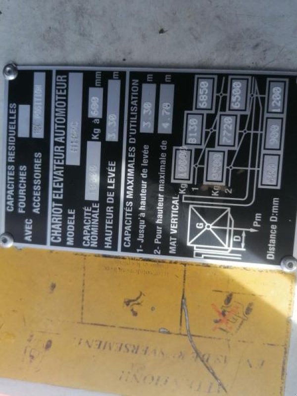 Teleskoplader typu Mora M100C, Gebrauchtmaschine w senlis (Zdjęcie 8)