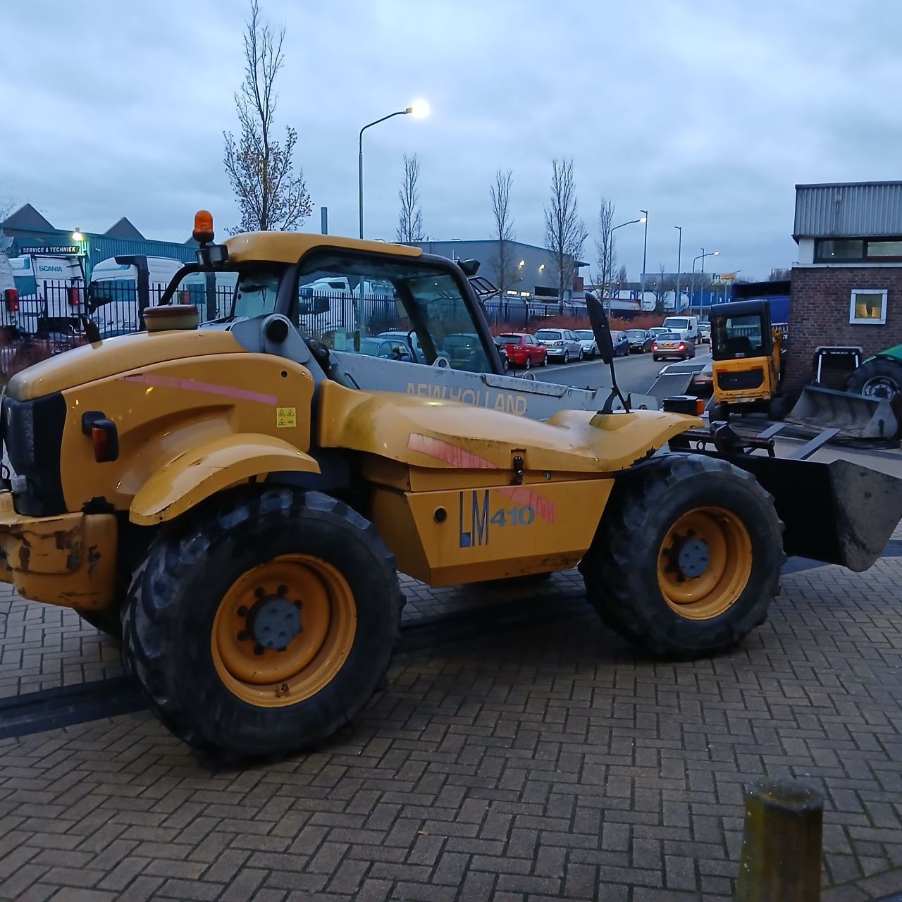 Teleskoplader des Typs New Holland L.410, Gebrauchtmaschine in Alblasserdam (Bild 1)