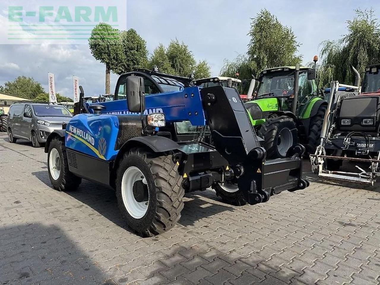 Teleskoplader des Typs New Holland lm 5020, Gebrauchtmaschine in DAMAS?AWEK (Bild 3)