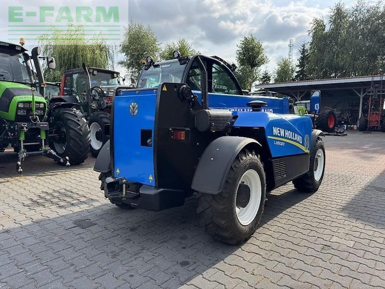Teleskoplader des Typs New Holland lm 5020, Gebrauchtmaschine in DAMAS?AWEK (Bild 7)