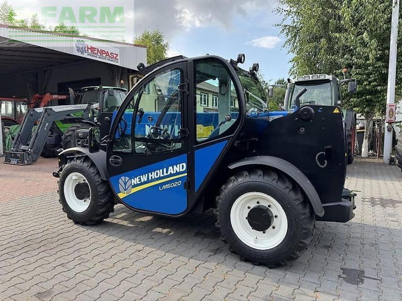 Teleskoplader des Typs New Holland lm 5020, Gebrauchtmaschine in DAMAS?AWEK (Bild 9)