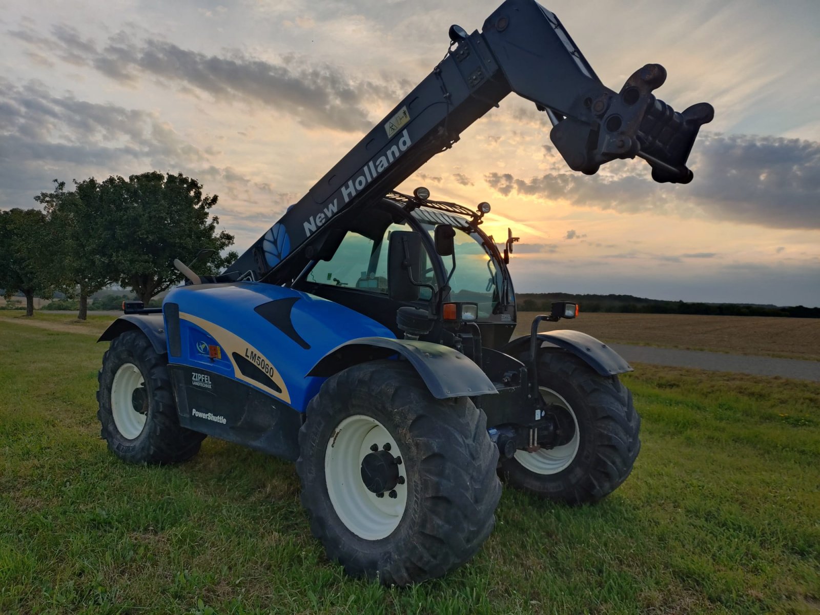 Teleskoplader del tipo New Holland LM 5060 Agri, Gebrauchtmaschine en Creglingen (Imagen 1)