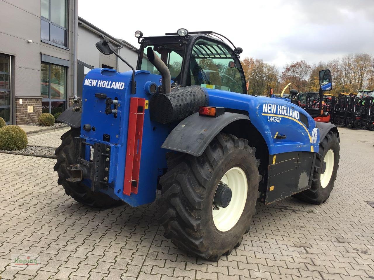 Teleskoplader typu New Holland LM 742, Gebrauchtmaschine v Bakum (Obrázek 8)