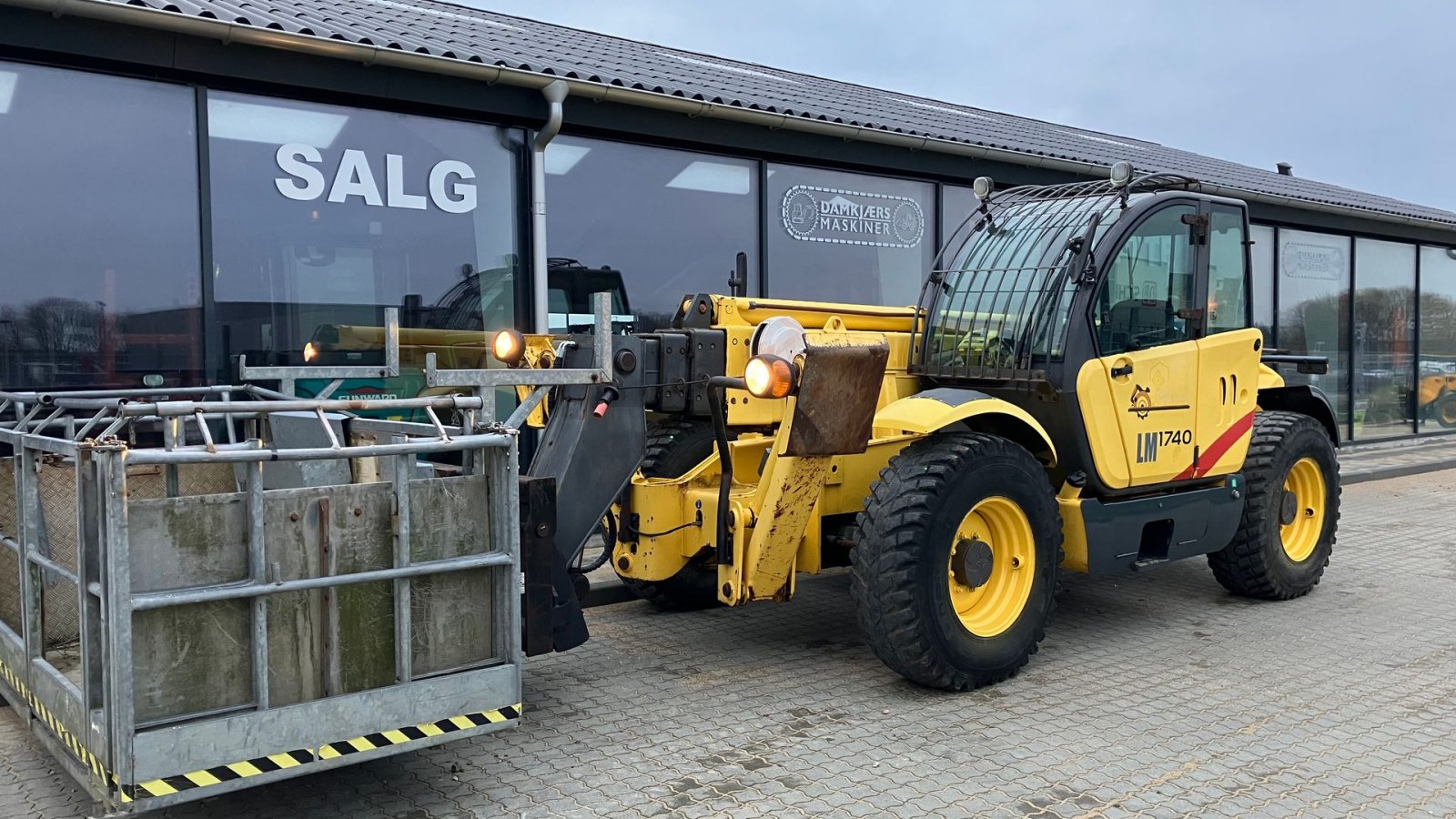 Teleskoplader типа New Holland LM1740 NEW HOLLAND LM1740, Gebrauchtmaschine в Horsens (Фотография 2)