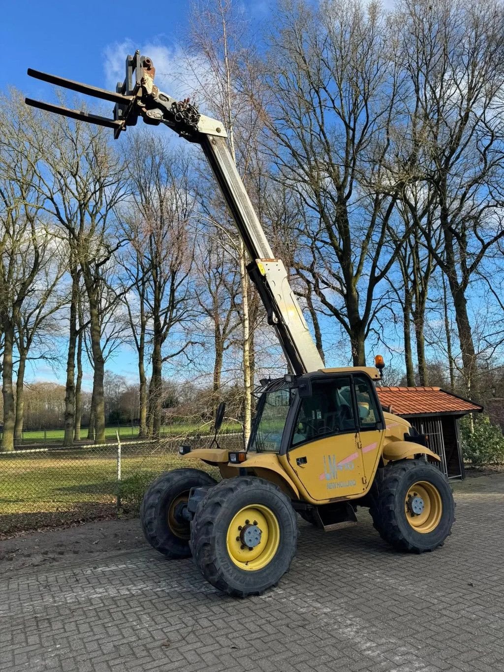 Teleskoplader typu New Holland lm410 verreiker shovel loader, Gebrauchtmaschine v Harskamp (Obrázek 5)