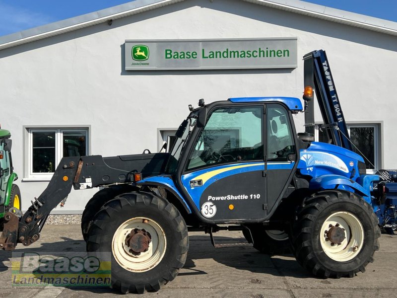 Teleskoplader typu New Holland LM435 A PowerShuttle 110, Gebrauchtmaschine w Holthof (Zdjęcie 1)