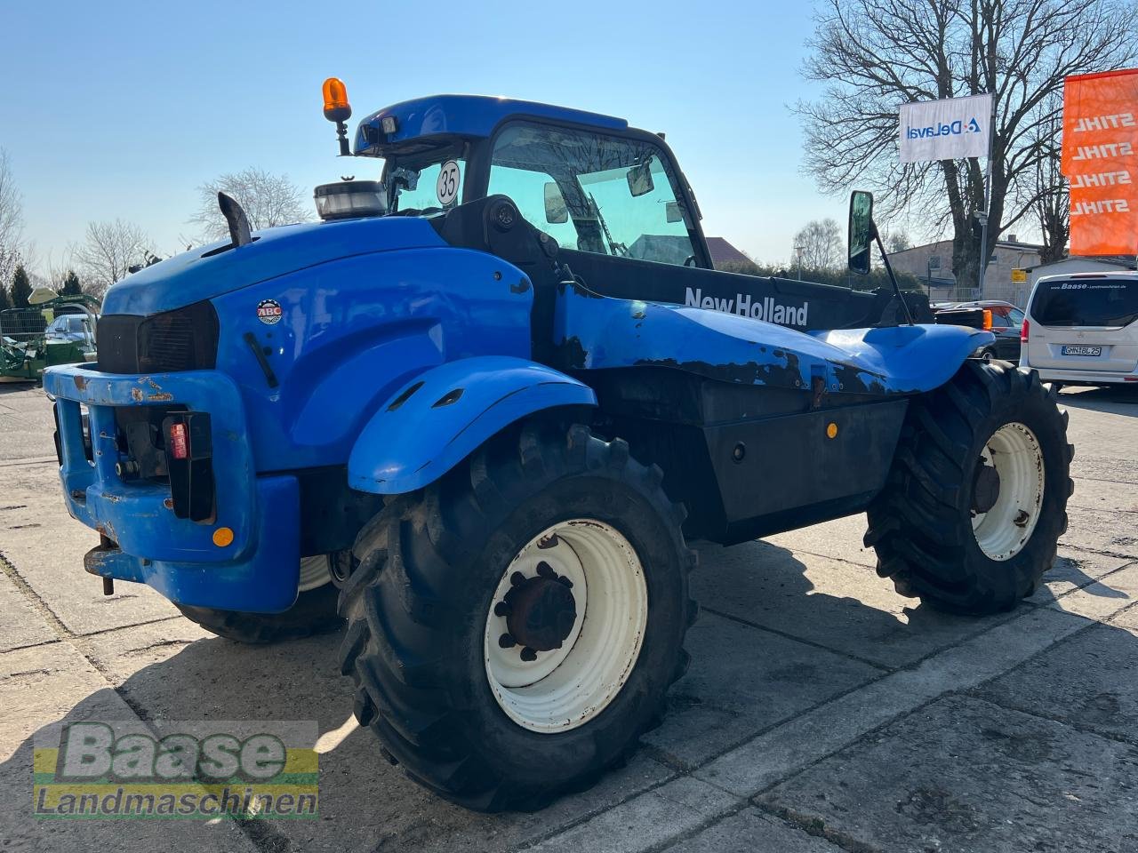 Teleskoplader типа New Holland LM435 A PowerShuttle 110, Gebrauchtmaschine в Holthof (Фотография 7)
