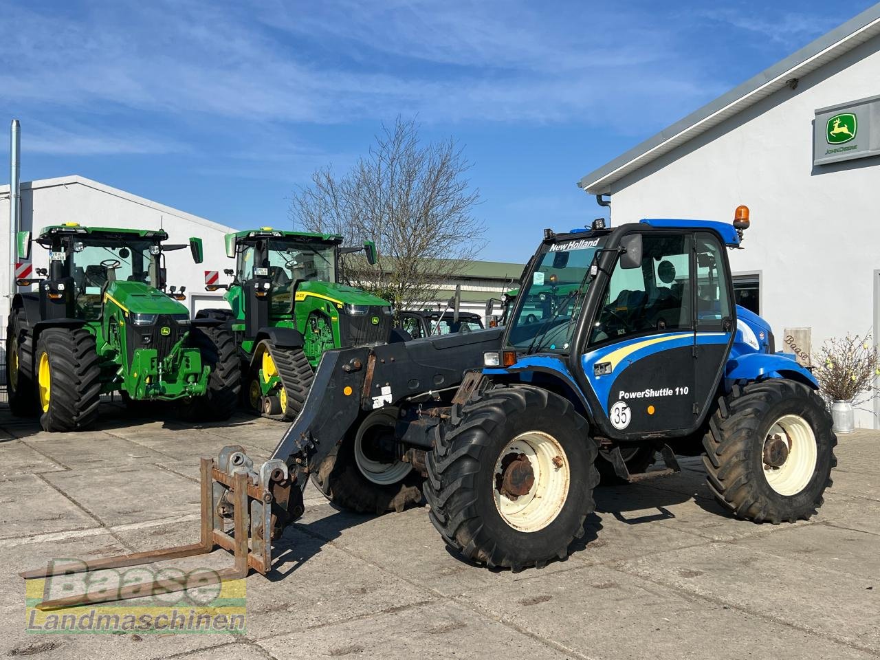 Teleskoplader типа New Holland LM435 A PowerShuttle 110, Gebrauchtmaschine в Holthof (Фотография 18)