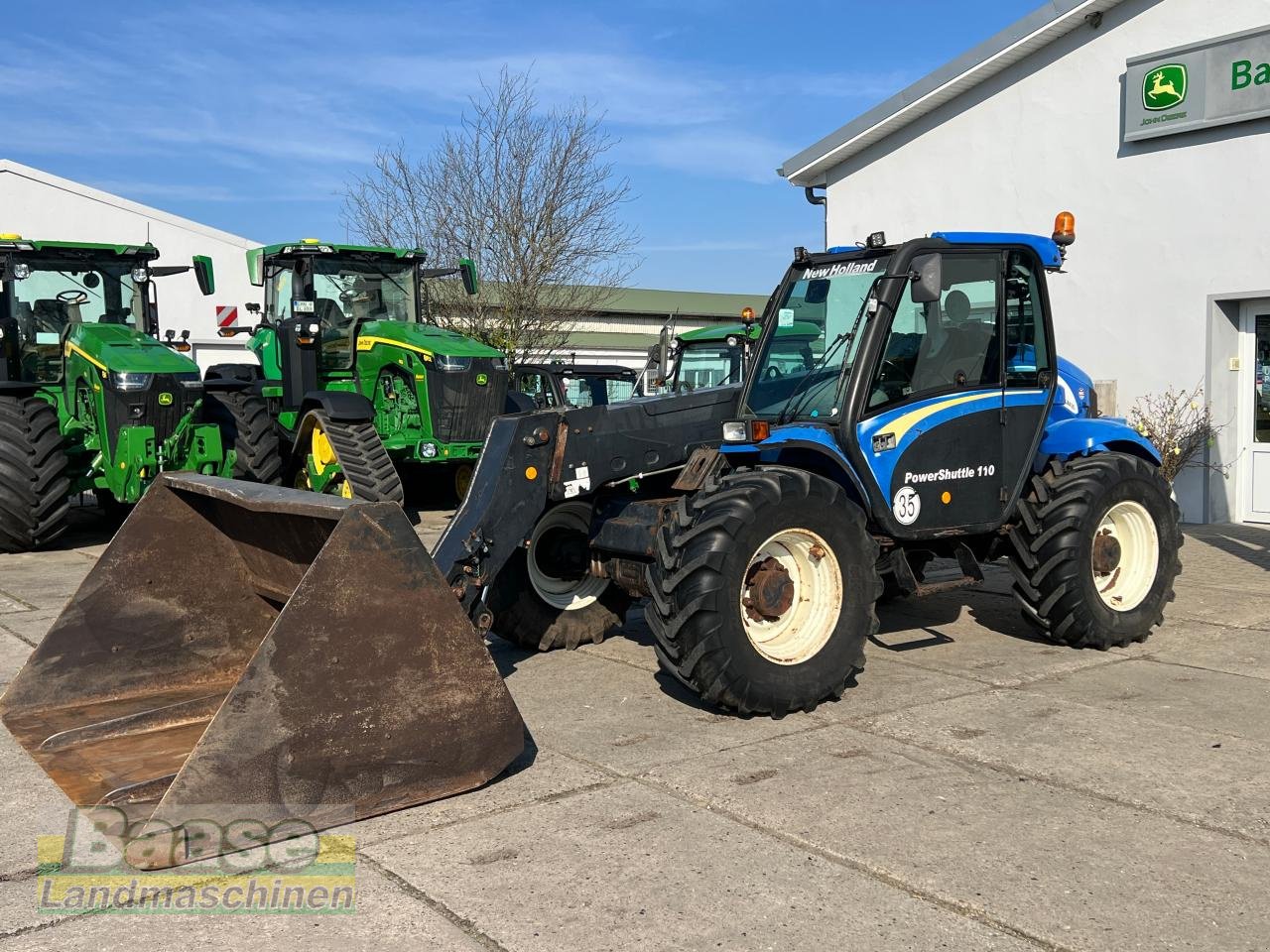 Teleskoplader типа New Holland LM435 A PowerShuttle 110, Gebrauchtmaschine в Holthof (Фотография 19)