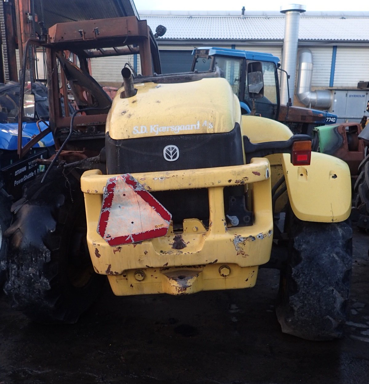 Teleskoplader tip New Holland LM630, Gebrauchtmaschine in Viborg (Poză 5)