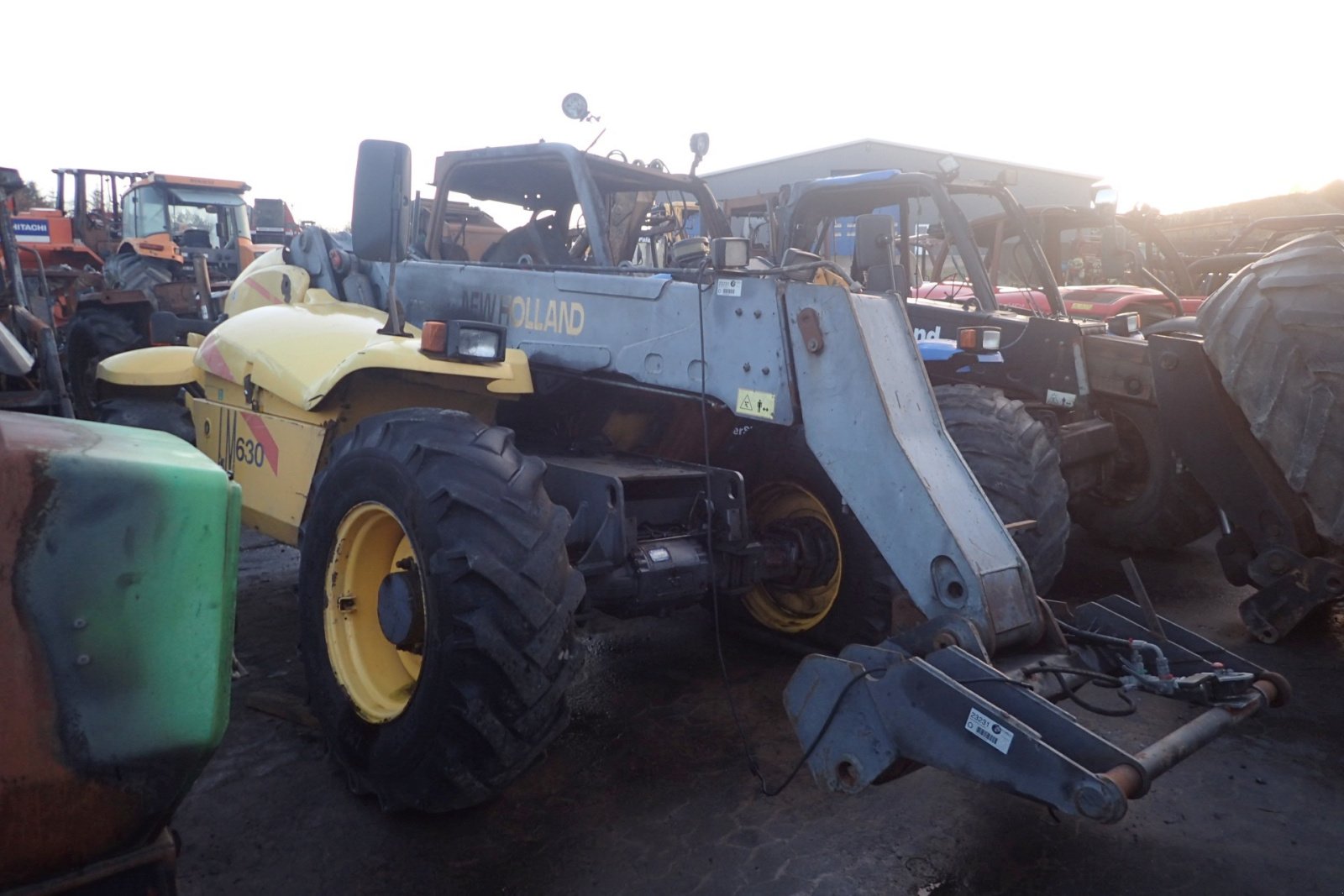 Teleskoplader tip New Holland LM630, Gebrauchtmaschine in Viborg (Poză 3)