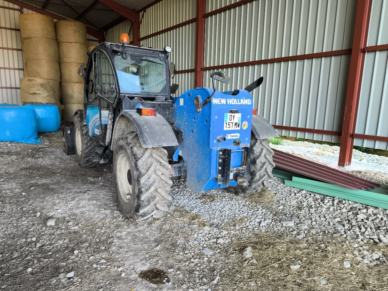 Teleskoplader typu New Holland LM7.35, Gebrauchtmaschine v Chauvoncourt (Obrázek 3)