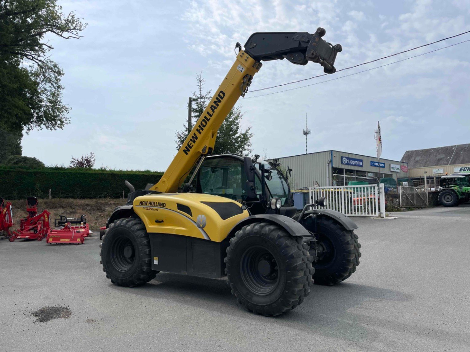 Teleskoplader типа New Holland TH 7.37 ELITE, Gebrauchtmaschine в LA SOUTERRAINE (Фотография 5)