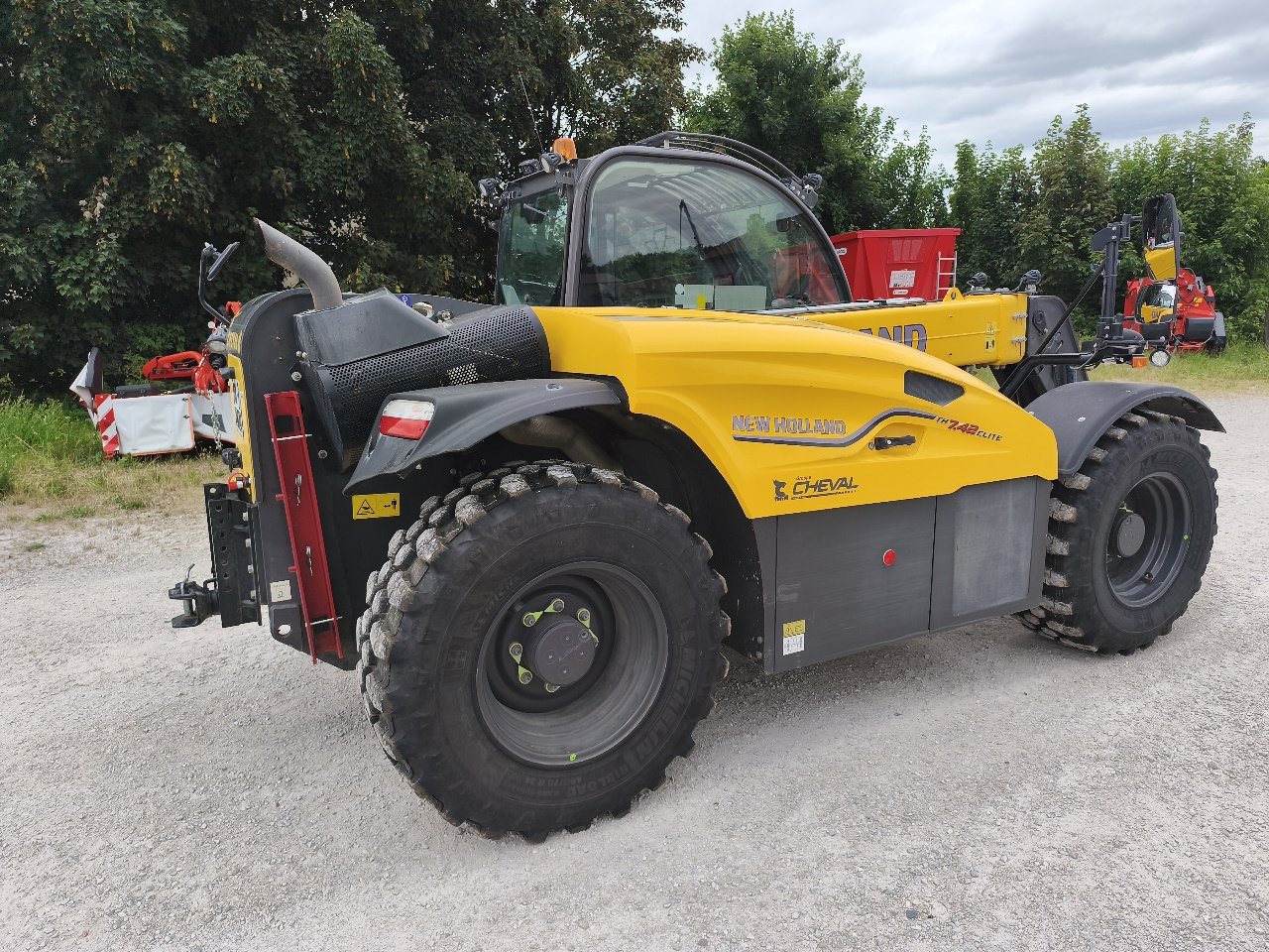Teleskoplader typu New Holland TH 7.42 ELITE, Gebrauchtmaschine v Chauvoncourt (Obrázek 3)
