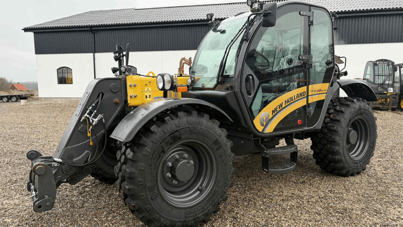 Teleskoplader typu New Holland TH 7.42 Elite, Gebrauchtmaschine v Mariager (Obrázek 4)